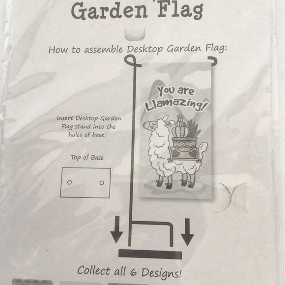 DESKTOP GARDEN FLAG NWT - Picture 7 of 7